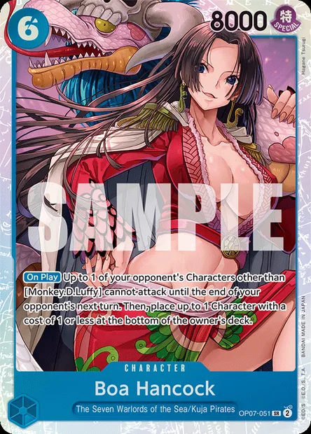 Boa Hancock, carte One Piece OP07-051 — extension 500 YEARS IN THE FUTURE
