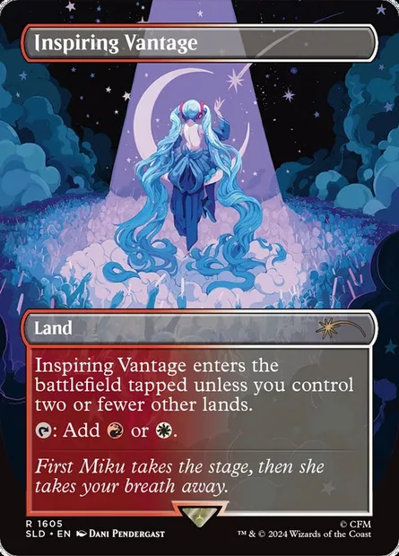 Inspiring Vantage, Magic card SLD 1605 — Secret Lair Drop set