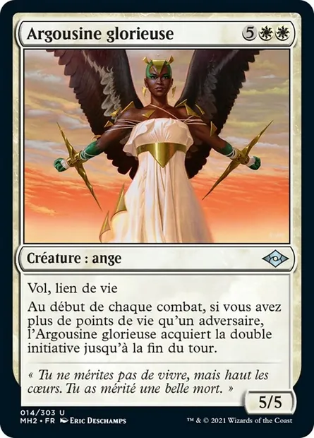 Argousine glorieuse, carte Magic MH2 14 — extension Horizons du Modern 2