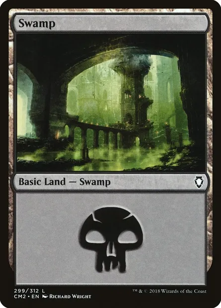 Marais, carte Magic CM2 299 — extension Commander Anthology Volume II