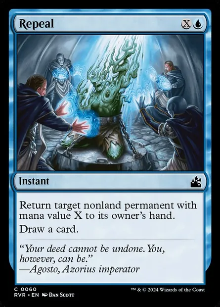 Repeal, Magic card RVR 60 — Ravnica Remastered set