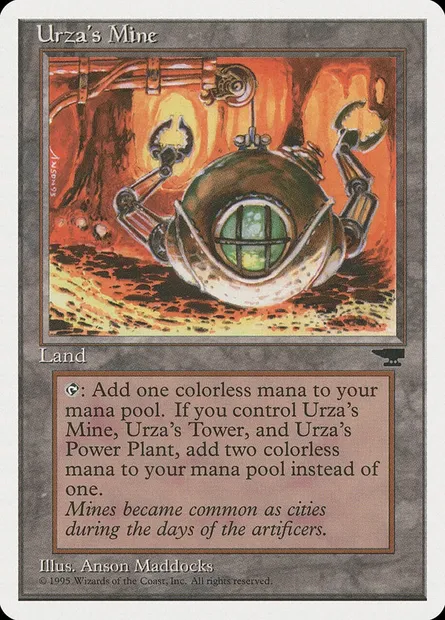 Urza's Mine, Magic card CHR 114b — Chronicles set