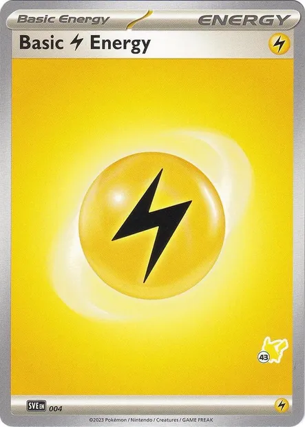 Basic Lightning Energy, Pokémon card BA24 004-43 — Battle Academy 2024 set