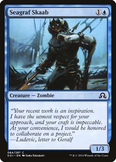 Seagraf Skaab, Magic card SOI 84 — Shadows over Innistrad set