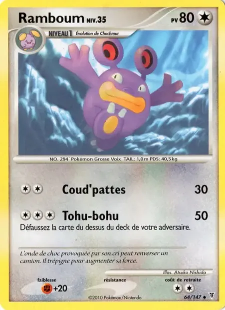 Ramboum, carte Pokémon SV 64 — extension Vainqueurs Suprêmes