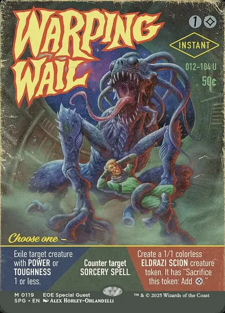 Warping Wail, Magic card SPG 119 — Special Guests set