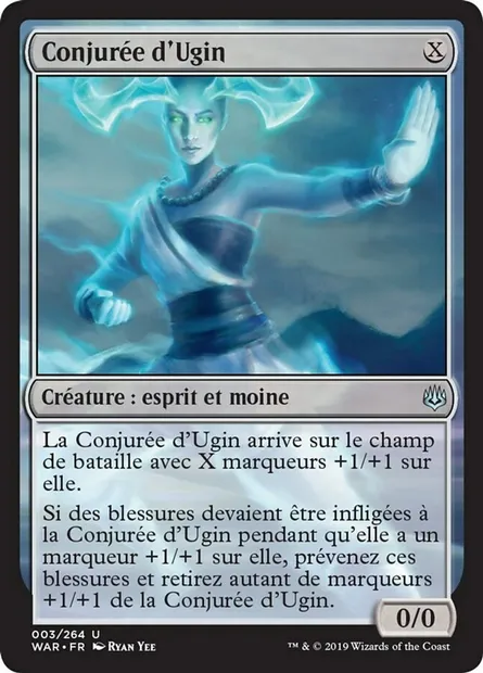 Conjurée d'Ugin, carte Magic WAR 3 — extension La guerre des Planeswalkers