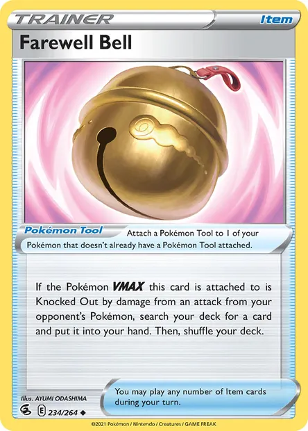Farewell Bell, Pokémon card FST 234 — Fusion Strike set