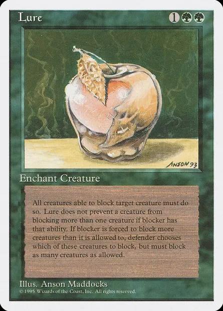 Lure, Magic card 4ED 262 — Fourth Edition set