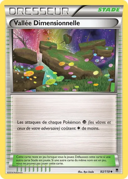 Vallée Dimensionnelle, carte Pokémon PHF 93 — extension Vigueur Spectrale