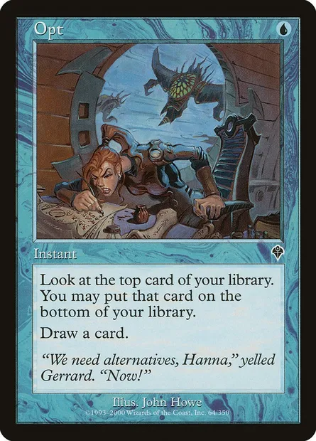 Option, carte Magic INV 64 — extension Invasion