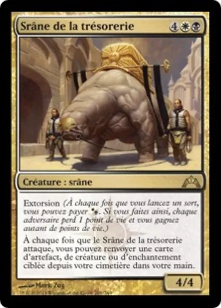Srâne de la trésorerie, carte Magic GTC 201 — extension Insurrection