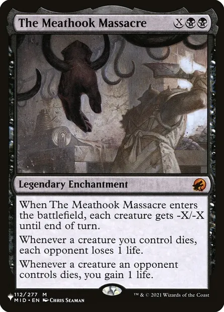 The Meathook Massacre, Magic card PLST MID-112 — The List set