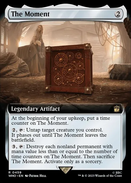 Le Moment, carte Magic WHO 459 — extension Doctor Who