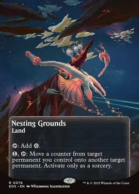 Nesting Grounds, Magic card EOS 76 — Edge of Eternities: Stellar Sights set