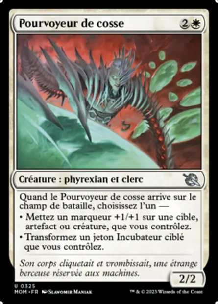Pourvoyeur de cosse, carte Magic MOM 325 — extension L'invasion des machines