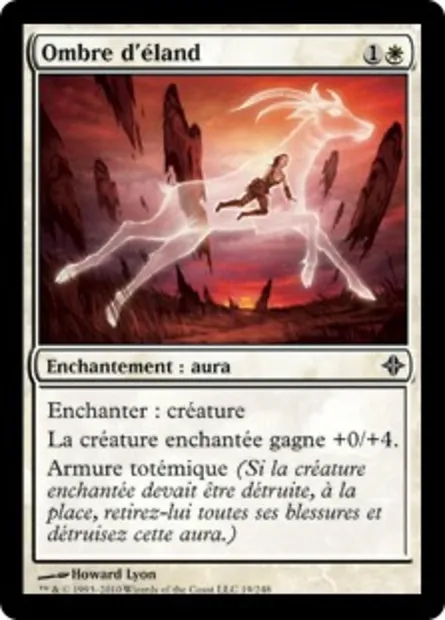 Ombre d'éland, carte Magic ROE 19 — extension L'ascension des Eldrazi