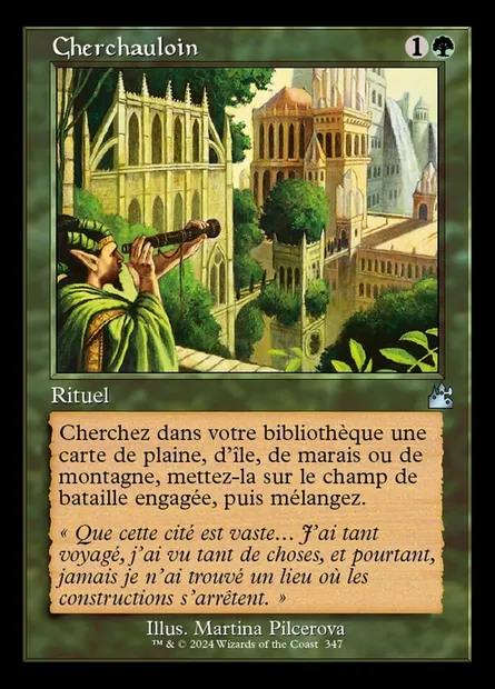 Cherchauloin, carte Magic RVR 347 — extension Ravnica Remastered