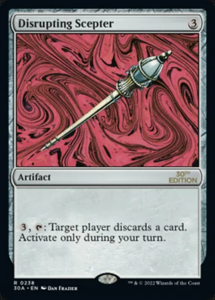 Sceptre de dislocation, carte Magic 30A 238 — extension 30th Anniversary Edition