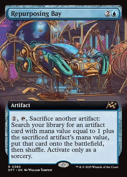 Repurposing Bay, Magic card DFT 380 — Aetherdrift set