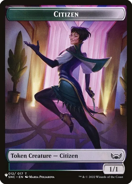 Citizen, carte Magic PLST TSNC-12 — extension The List
