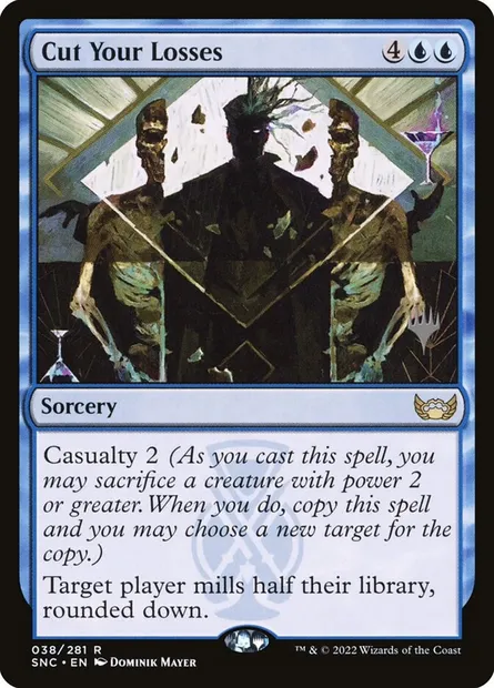 Cut Your Losses, Magic card PSNC 38p — Streets of New Capenna Promos set