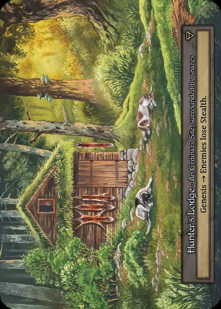 Hunter's Lodge, Sorcery card ATH 204 — Arthurian Legends set