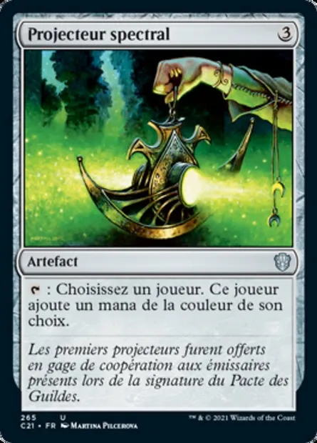 Projecteur spectral, carte Magic C21 265 — extension Commander 2021