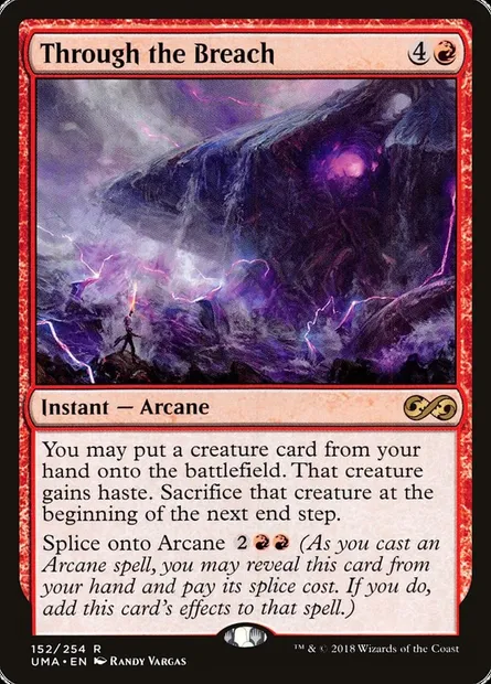Through the Breach, Magic card UMA 152 — Ultimate Masters set