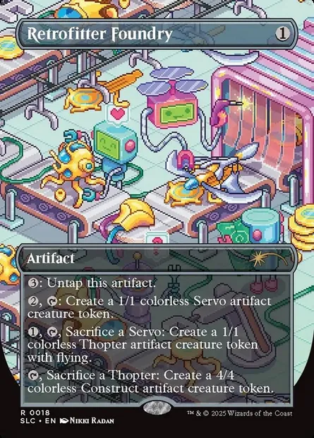 Retrofitter Foundry, Magic card SLC 18 — Secret Lair Countdown set