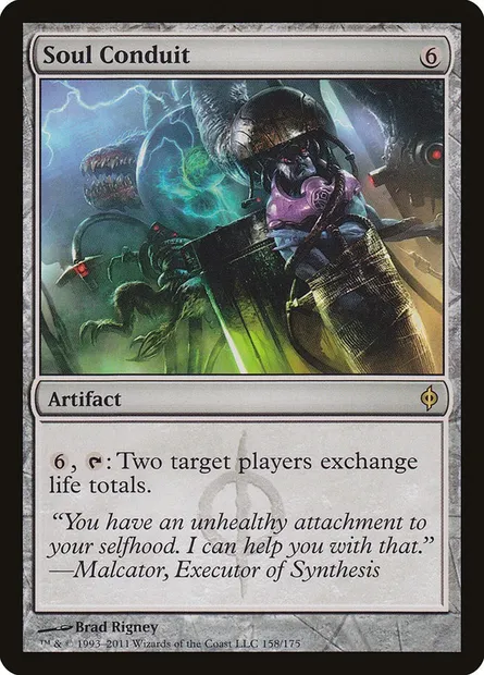 Soul Conduit, Magic card NPH 158 — New Phyrexia set
