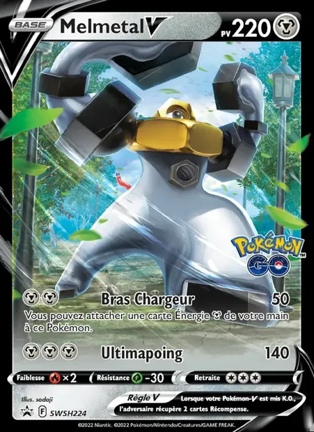 Melmetal V, carte Pokémon SWSH 224 — extension Promo SWSH