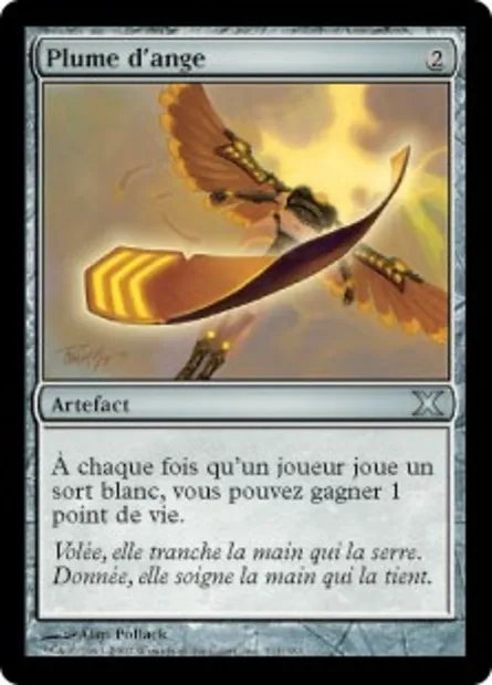 Plume d'ange, carte Magic 10E 311 — extension Dixième édition