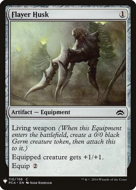 Carapace écorcheuse, carte Magic PLST PCA-110 — extension The List