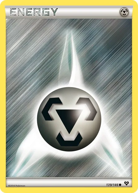 Metal Energy, Pokémon card XY 139 — XY set