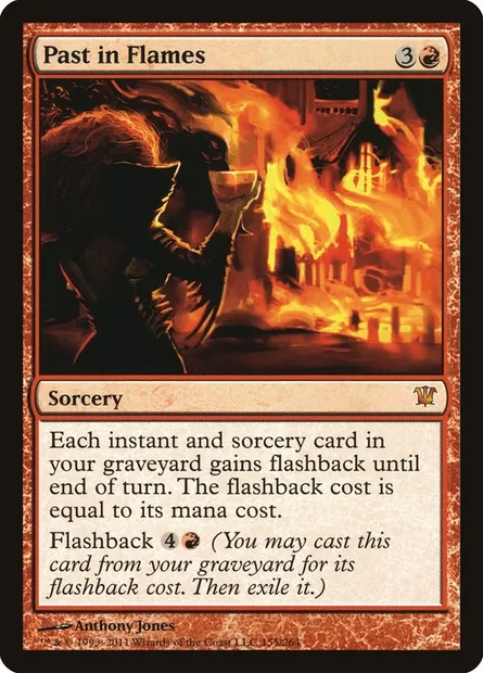 Past in Flames, Magic card ISD 155 — Innistrad set