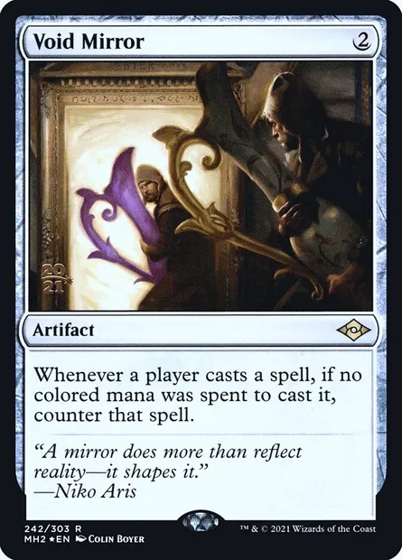 Void Mirror, Magic card PMH2 242s — Modern Horizons 2 Promos set