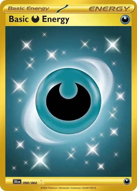 Basic Darkness Energy, Pokémon card SFA 098 — Shrouded Fable set