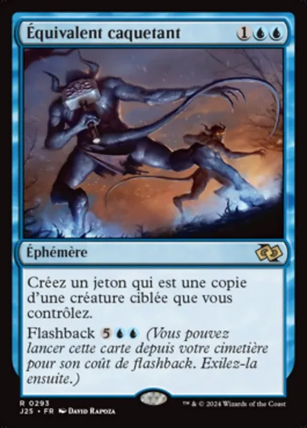 Équivalent caquetant, carte Magic J25 293 — extension Foundations Jumpstart