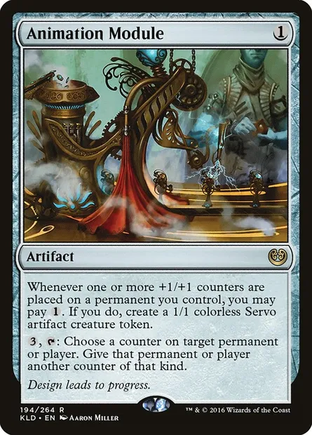 Animation Module, Magic card KLD 194 — Kaladesh set
