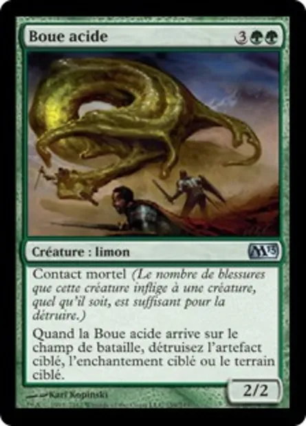 Boue acide, carte Magic M13 159 — extension Magic 2013