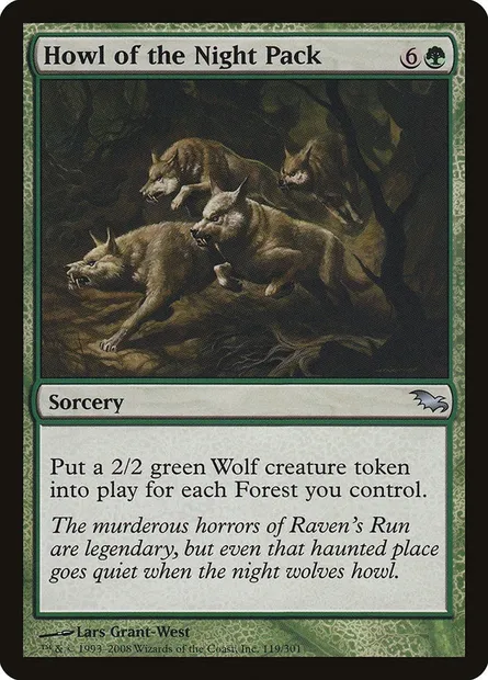 Howl of the Night Pack, Magic card SHM 119 — Shadowmoor set
