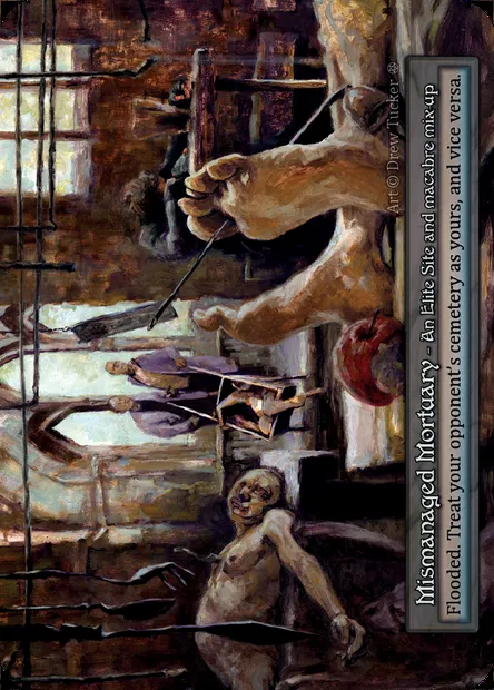 Mismanaged Mortuary, Sorcery card GOT 401 — Gothic set