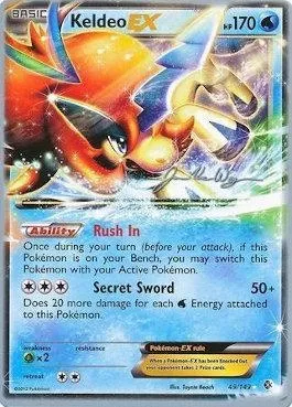 Keldeo ex, Pokémon card WCD15 049 — World Championship Decks 2015 set