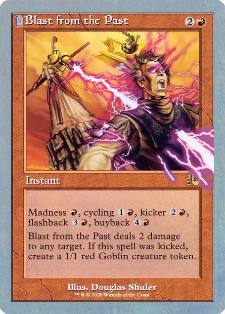 Blast from the Past, carte Magic UND 48 — extension Unsanctioned