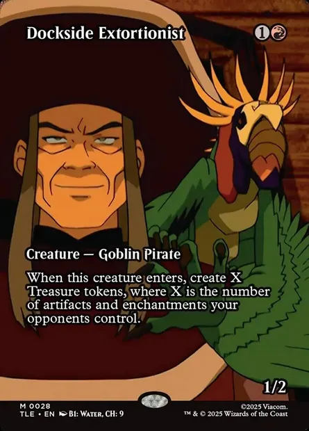 Dockside Extortionist, Magic card TLE 28 — Avatar: The Last Airbender Eternal set