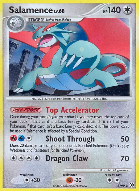 Drattak, carte Pokémon AR 8 — extension Arceus