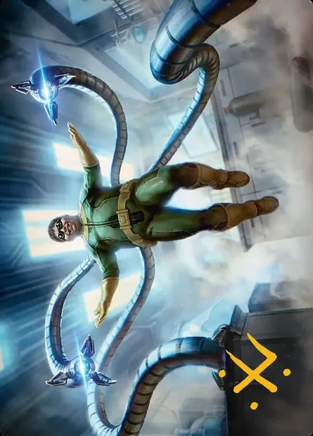Doctor Octopus, Master Planner // Doctor Octopus, Master Planner, Magic card ASPM 25 — Marvel's Spider-Man Art Series set