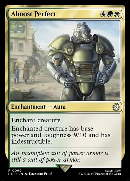 Almost Perfect, Magic card PIP 90 — Fallout set