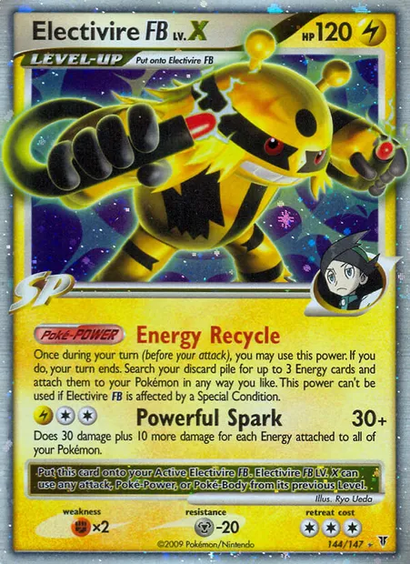 Electivire FB LV.X, Pokémon card SV 144 — Supreme Victors set